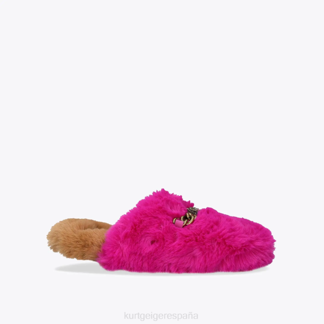 Kurt Geiger mujer zapatilla chelsea londres 2LPR359 | calzados combinación de camello